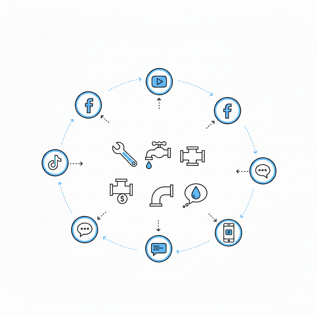 social media marketing for plumbers